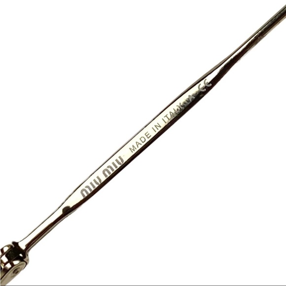 Miu Miu SMU56T Catwalk butterfly shaped Sunglasses EUC - Picture 5 of 16